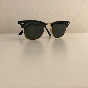 Gently Used Black RayBan ClubMasters.